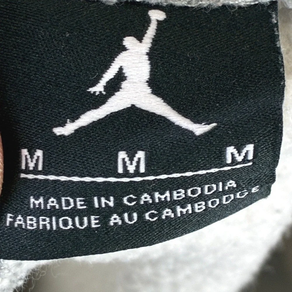 Jordan Jumpman Fleece Jogger Sweatpants Mens M Heather Gray Casual Athleisure
